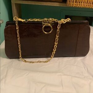 Vintage Bellstone kiss snap purse